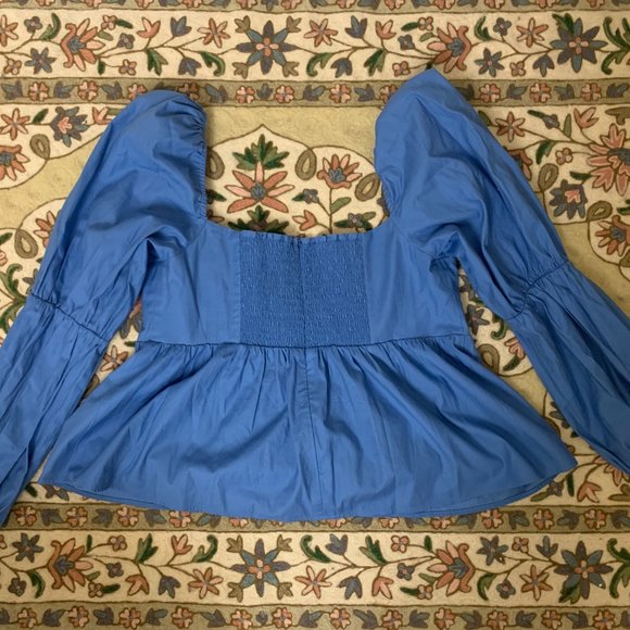 Reformation Top (BLUE) - Picture 3 of 4